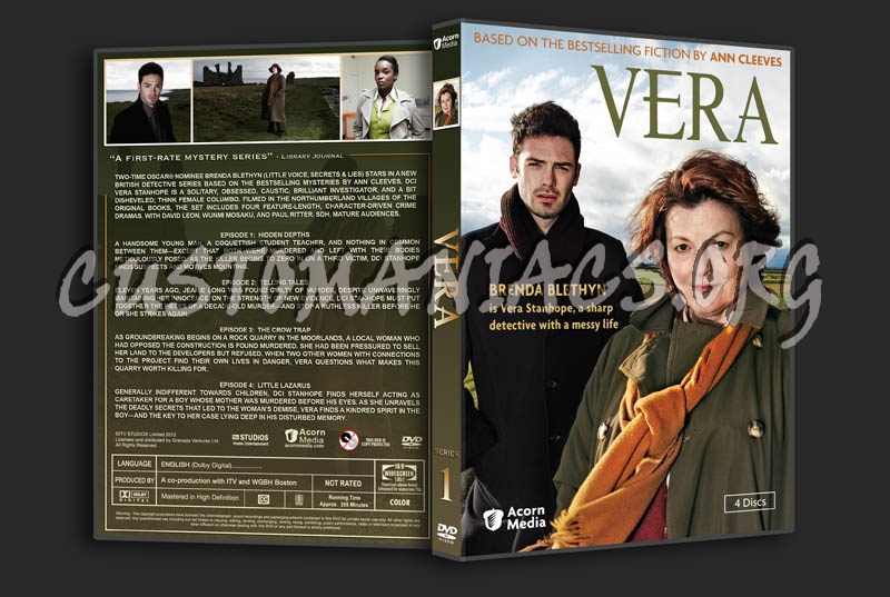 Vera - Series 1 dvd cover