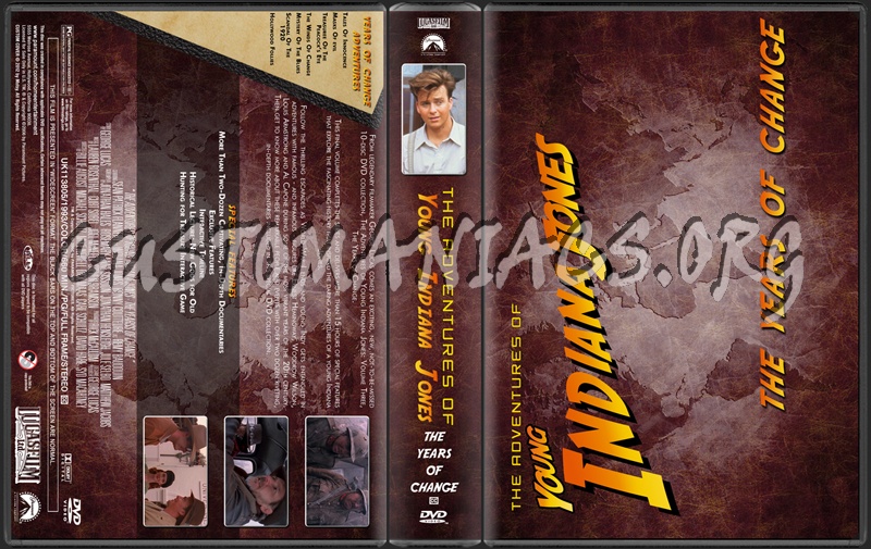 The Adventures Of Young Indiana Jones Complete Collection dvd cover