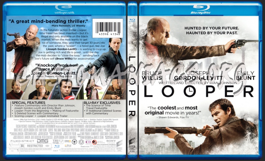 Looper blu-ray cover