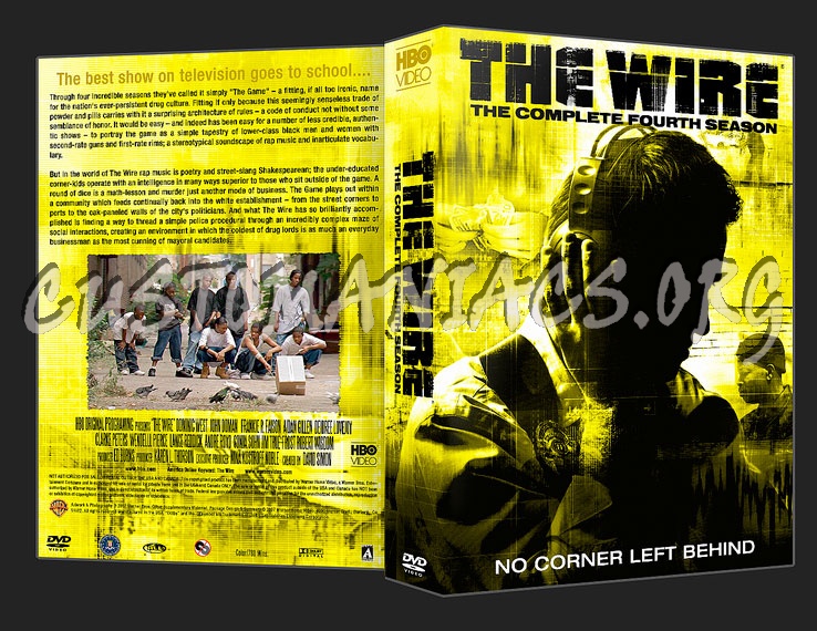 The Wire - Seasons 4 & 5 dvd cover