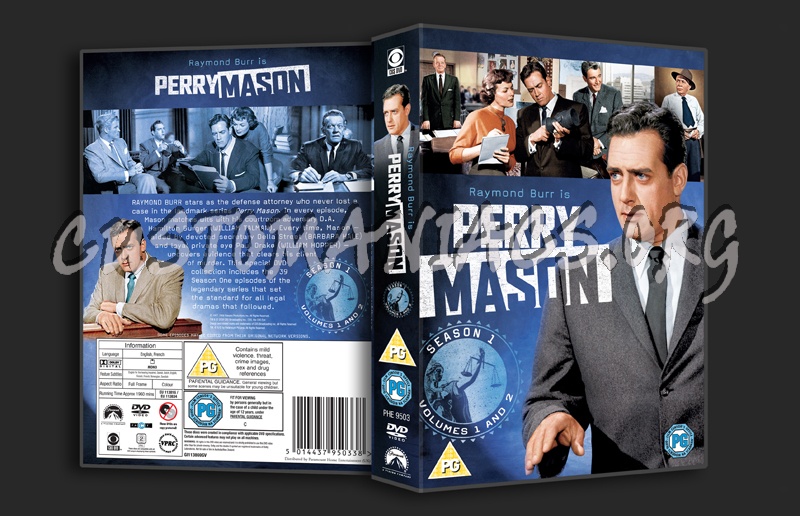 Perry Mason Season 1 dvd cover