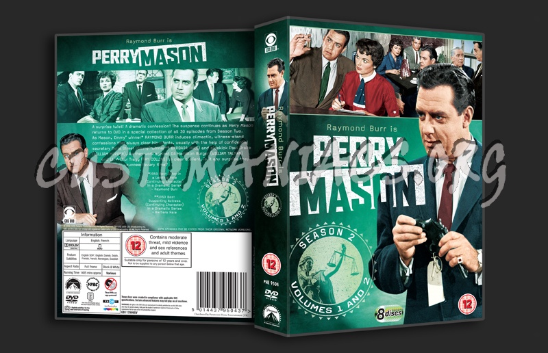 Perry Mason Season 2 dvd cover