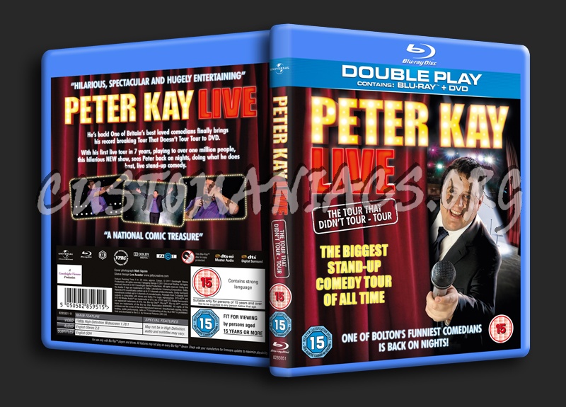 Peter Kay Live The Tour that Didn't Tour-Tour blu-ray cover