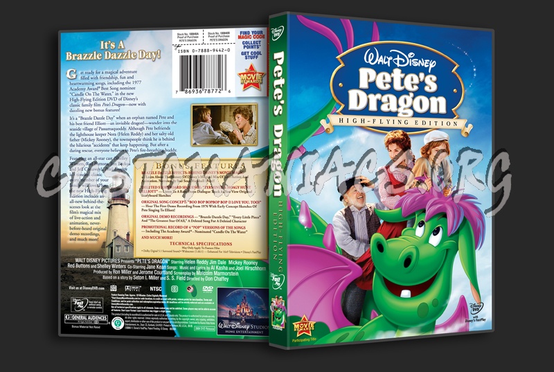 Pete's Dragon dvd cover