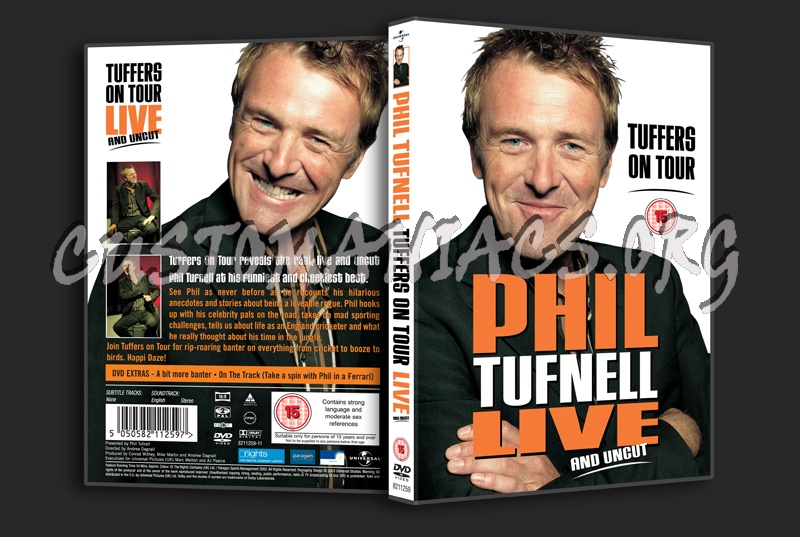 Phil Tufnell Tuffers on Tour Live dvd cover