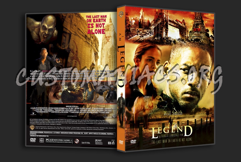 I am Legend dvd cover