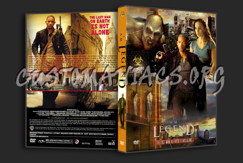 I am Legend dvd cover