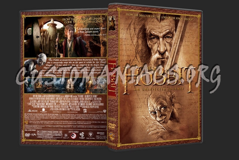 The Hobbit: An Unexpected Journey dvd cover