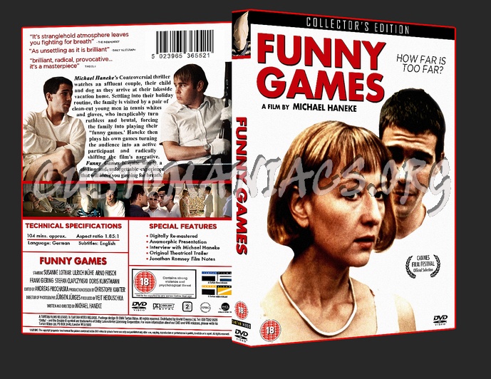 Funny Games dvd cover