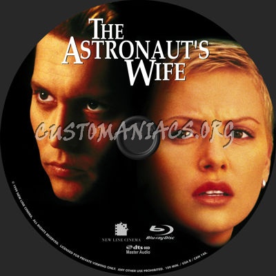 The Astronaut's Wife blu-ray label