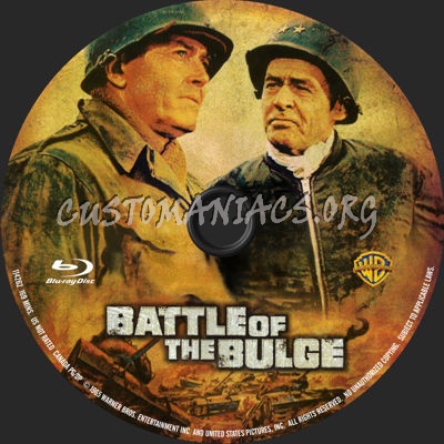 Battle of the Bulge blu-ray label