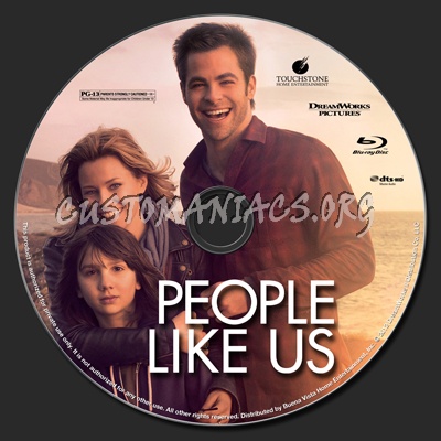 People Like Us blu-ray label