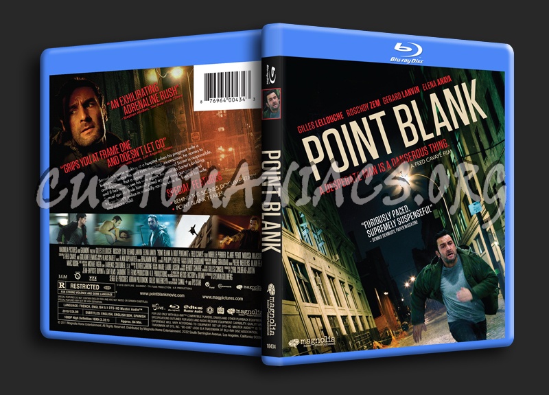 Point Blank blu-ray cover