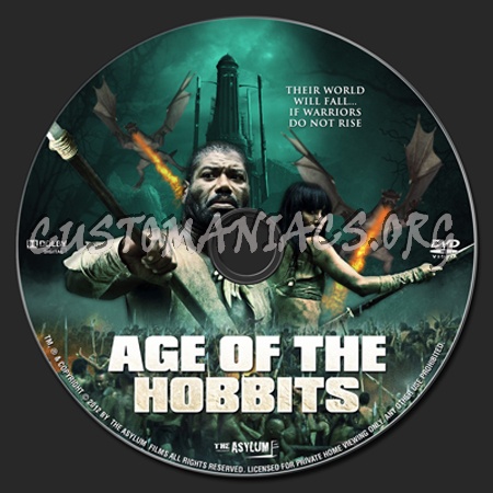 Age Of The Hobbits dvd label