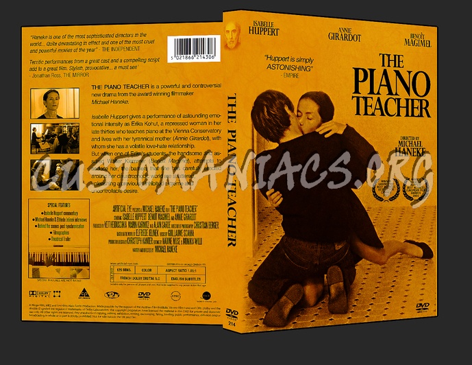 The Piano Teacher dvd cover