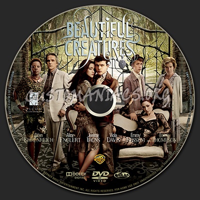 Beautiful Creatures dvd label