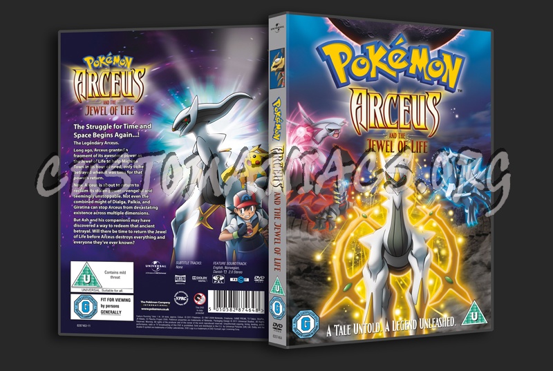 Pokemon: Arceus and the Jewel of Life dvd cover