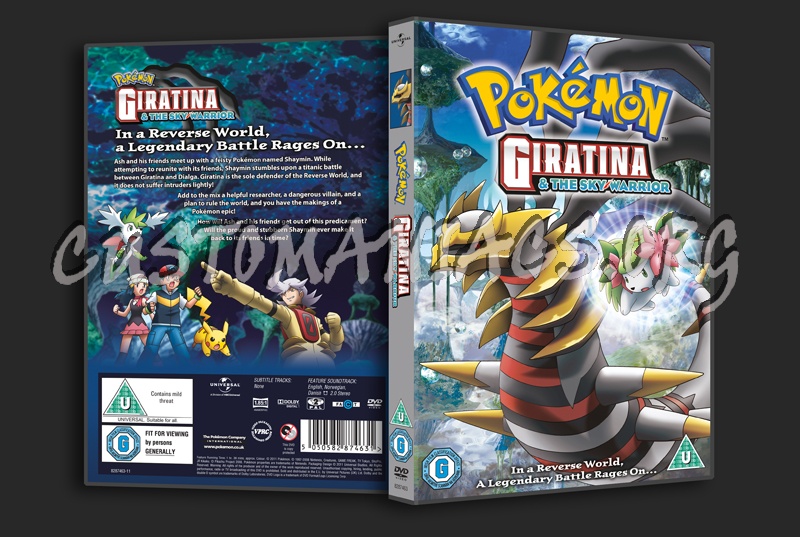 Pokemon: Giratina & the Sky Warrior dvd cover