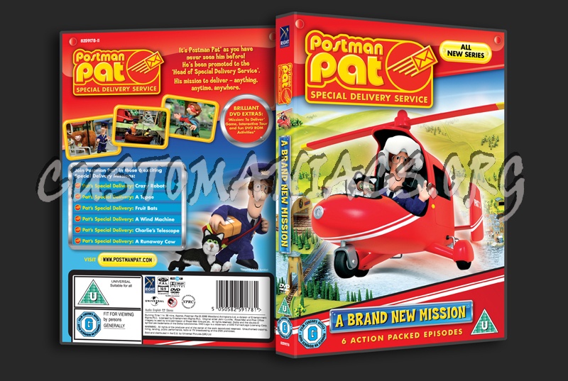 Postman Pat: A Brand New Mission dvd cover