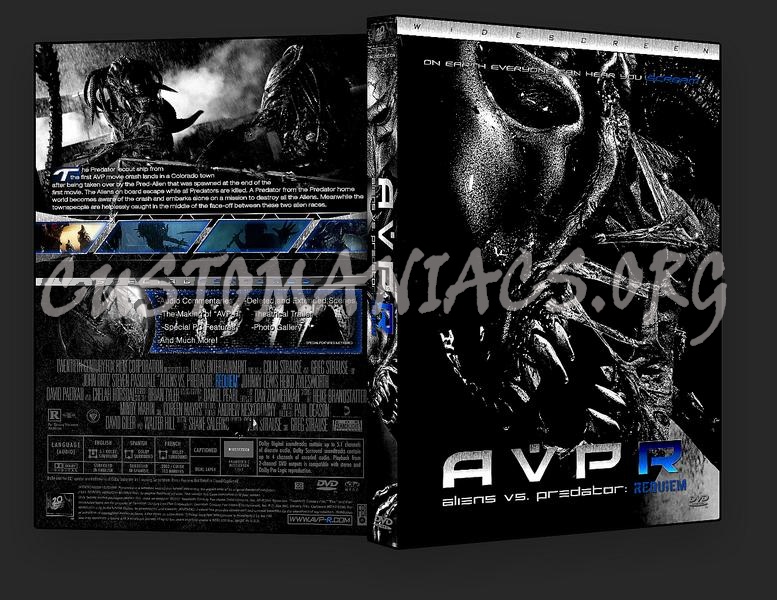 Aliens vs. Predator: Requiem dvd cover