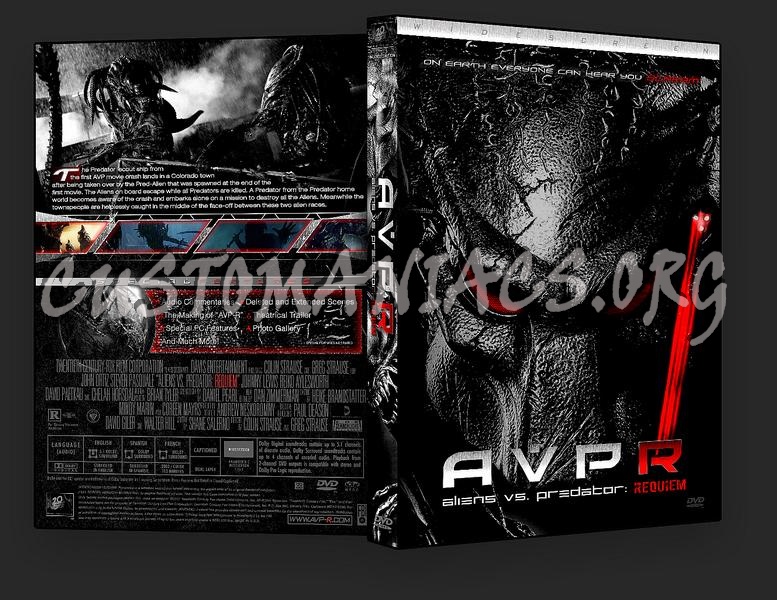 Aliens vs. Predator: Requiem dvd cover
