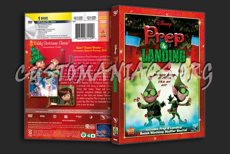 Prep & Landing dvd cover