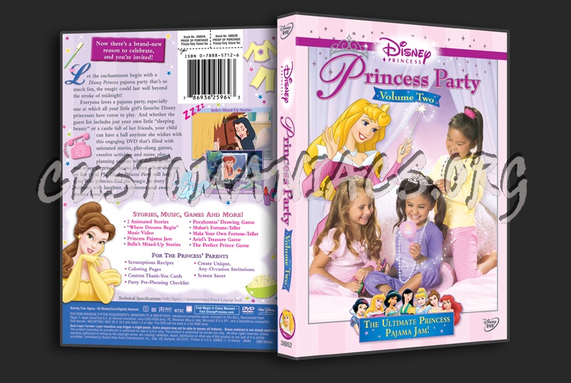 Princess Party Volume 2 dvd cover