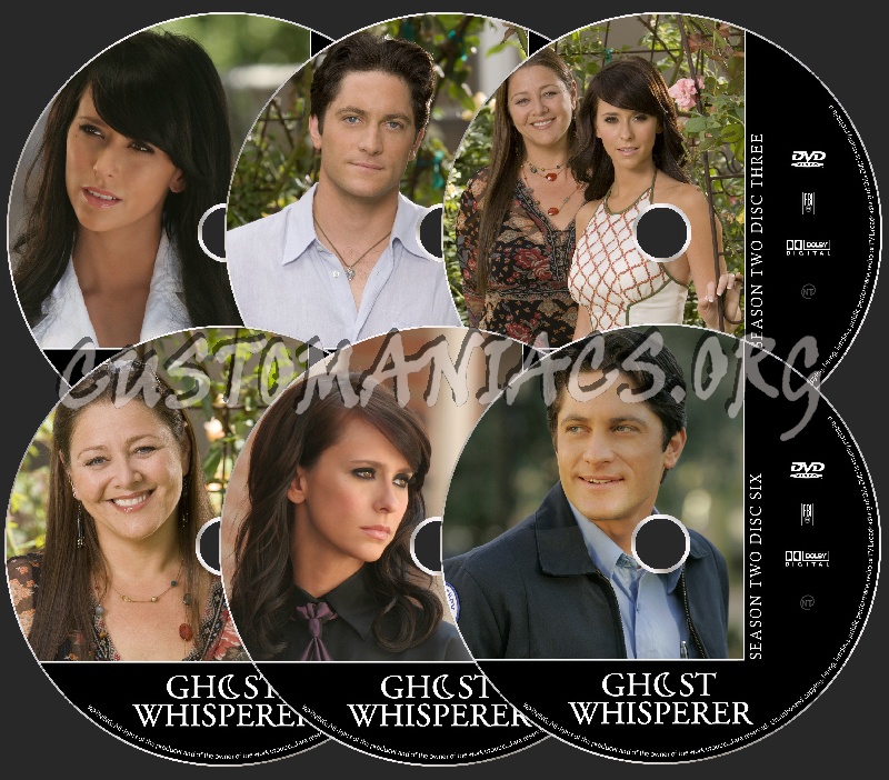 Ghost Whisperer Season 2 dvd label