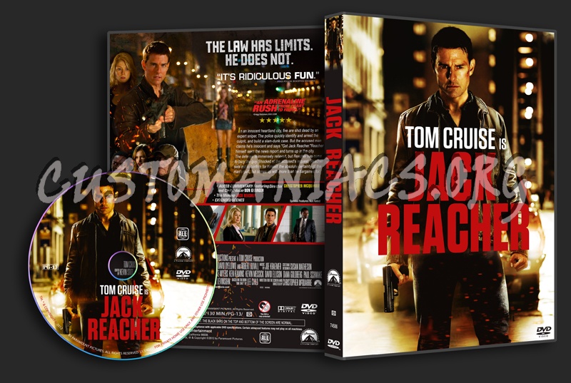 Jack Reacher dvd cover