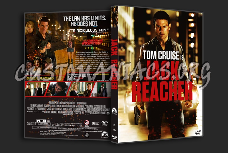 Jack Reacher dvd cover
