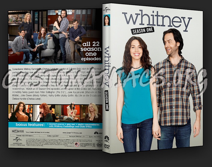 Whitney - Season 1 dvd cover