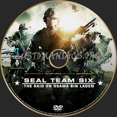 Seal Team Six: The Raid on Osama Bin Laden dvd label