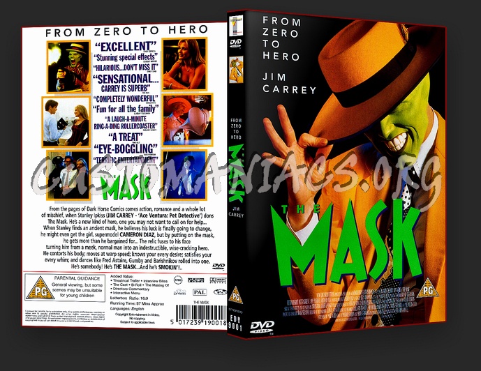 The Mask dvd cover