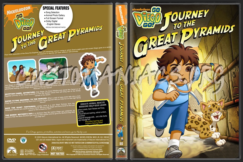 Go Diego Go Journey To The Great Pyramids dvd cover