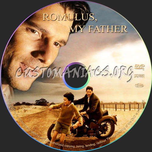 Romulus, my Father dvd label