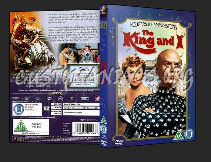 The King and I dvd cover