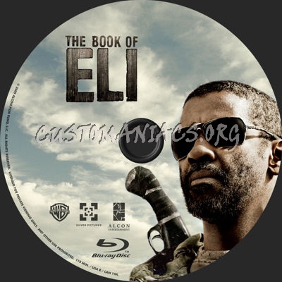 The Book of Eli blu-ray label