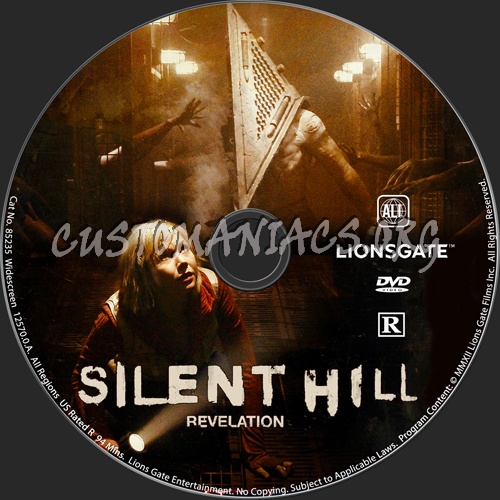 Silent Hill Revelation dvd label