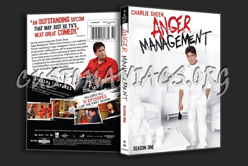 Anger Management Season 1 dvd cover