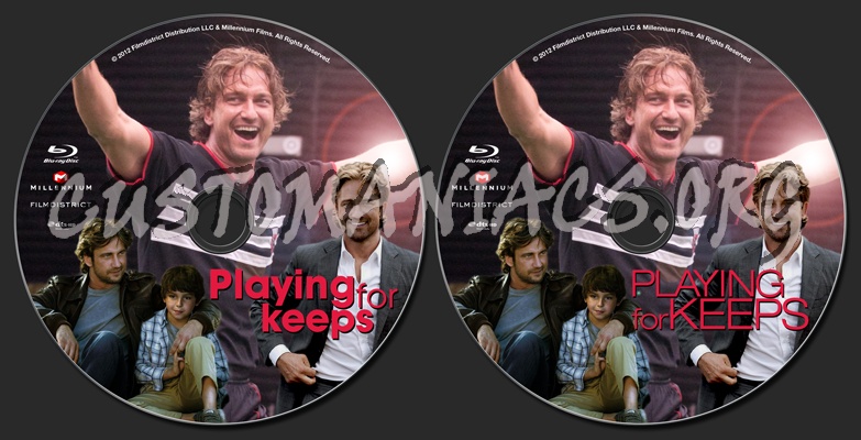 Playing For Keeps blu-ray label