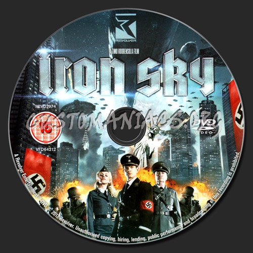 Iron Sky dvd label
