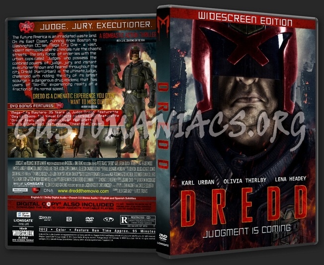 Dredd dvd cover