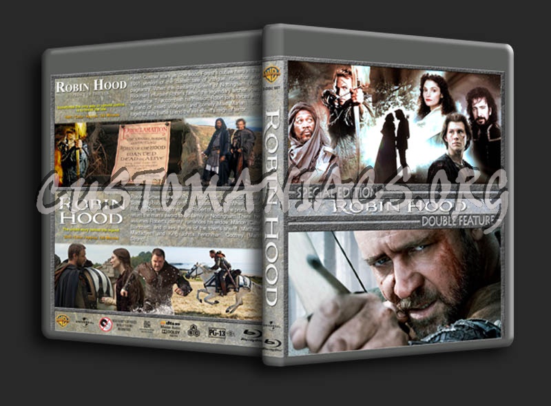 Robin Hood Double Feature blu-ray cover