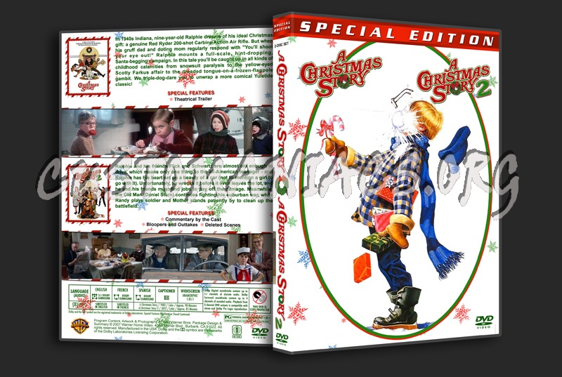 A Christmas Story Double Feature dvd cover