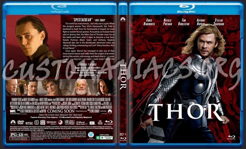 Thor blu-ray cover