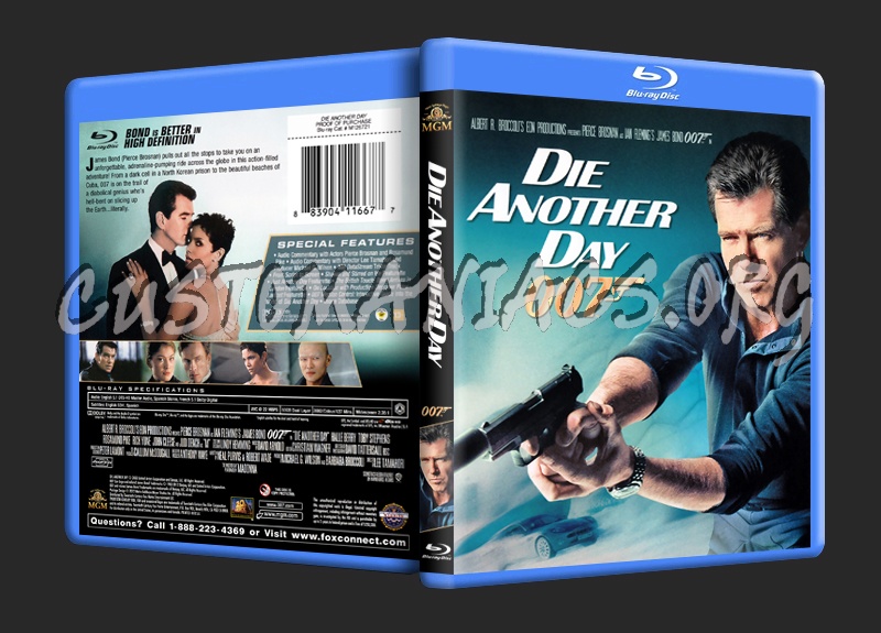 Die Another Day (James Bond 50th Anniversary Package) blu-ray cover