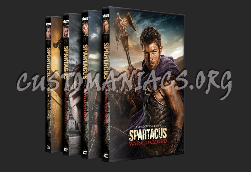 Spartacus: Gods of the Arena : Blood & Sand : Vengeance dvd cover