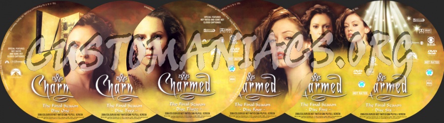 Charmed - Season 8 dvd label