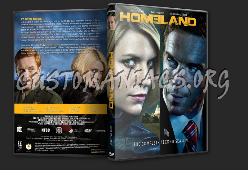 Homeland dvd cover
