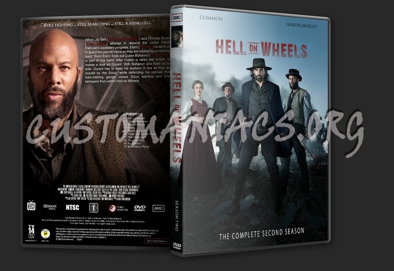 Hell on Wheels dvd cover
